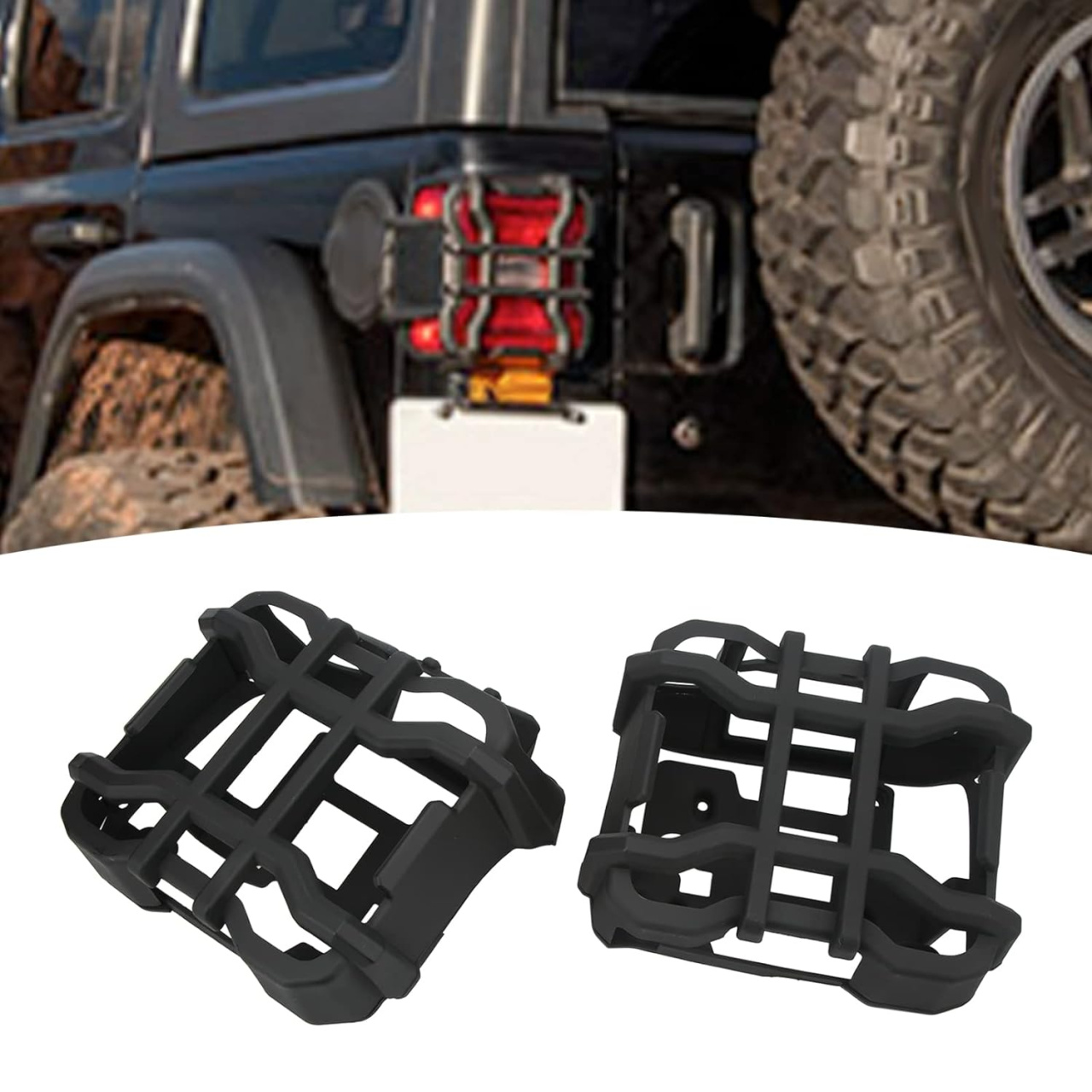 Osłony lamp tylnych Wrangler JL 2018+