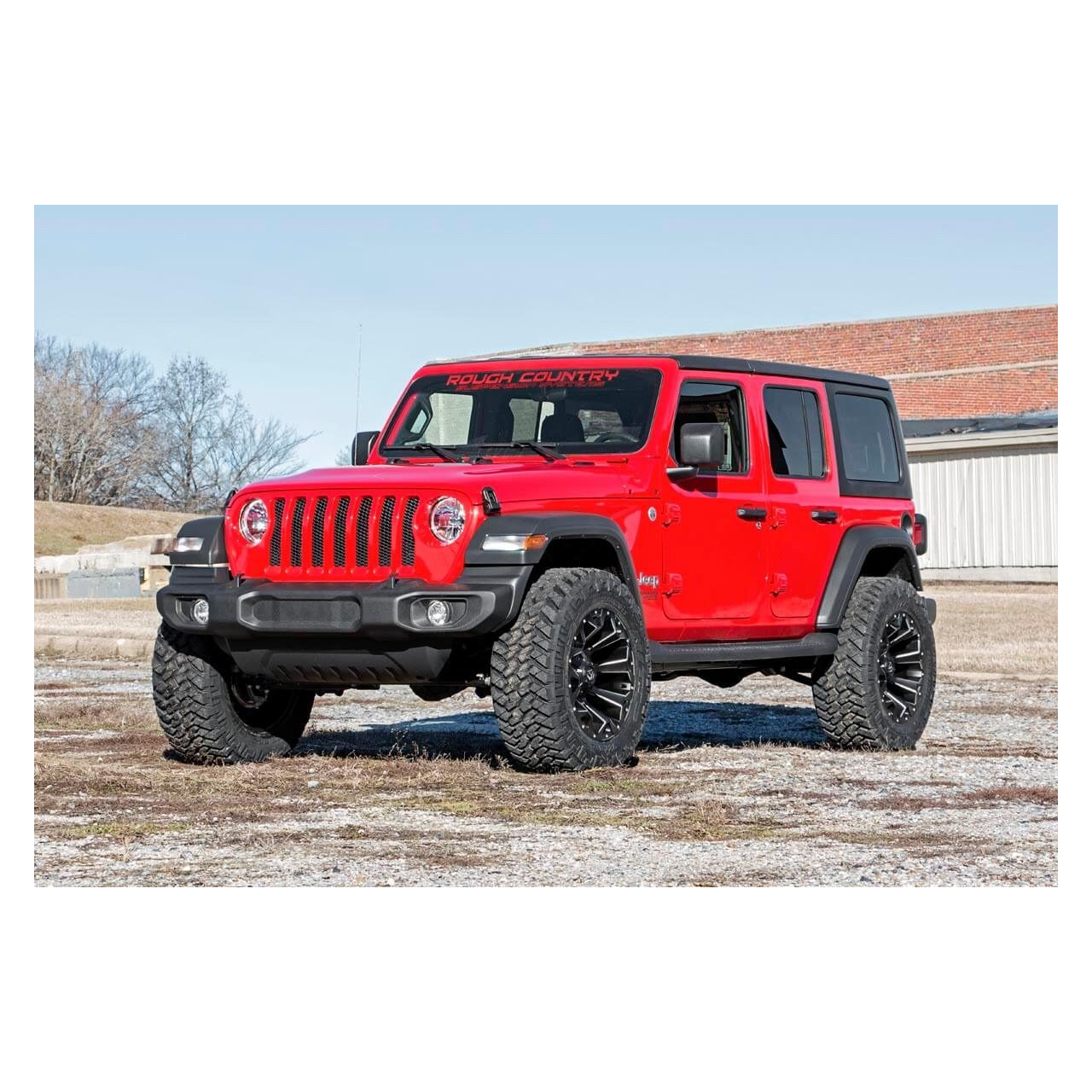 Lift Kit Zawieszenia 2.5 Rough Country Jeep Wrangler JL 4D