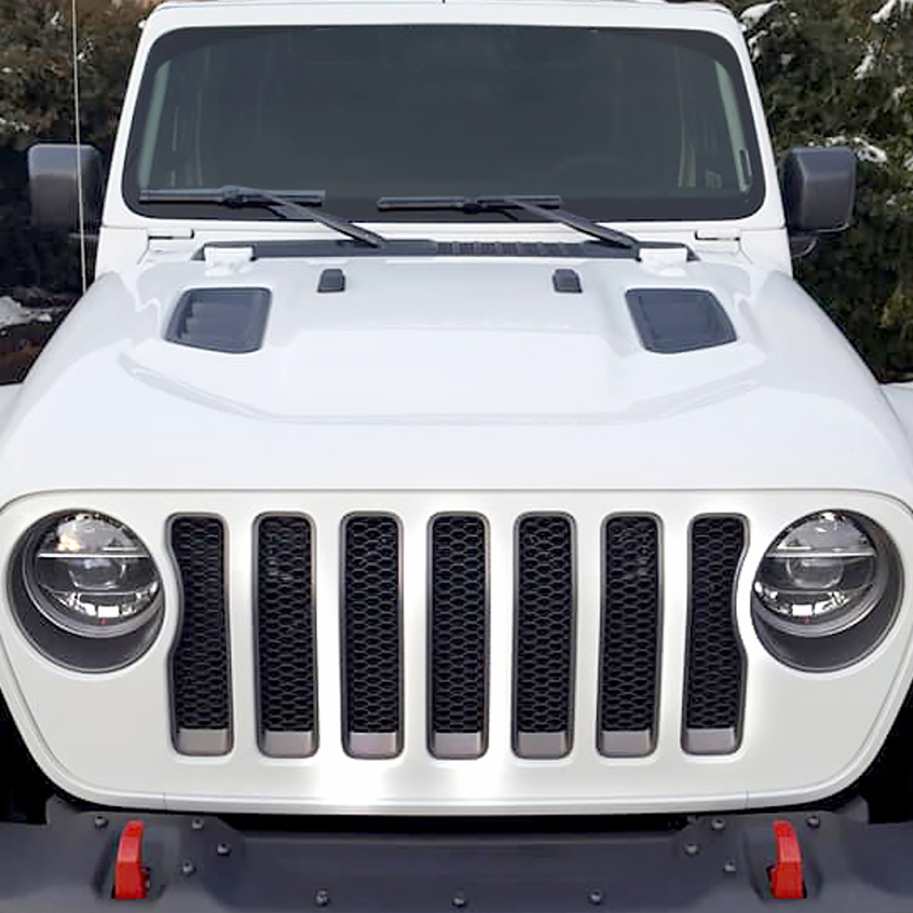 JEEP WRANGLER JL MASKA HEMI AMERYKAŃSKA WERSJA MOCOWAŃ MASKI