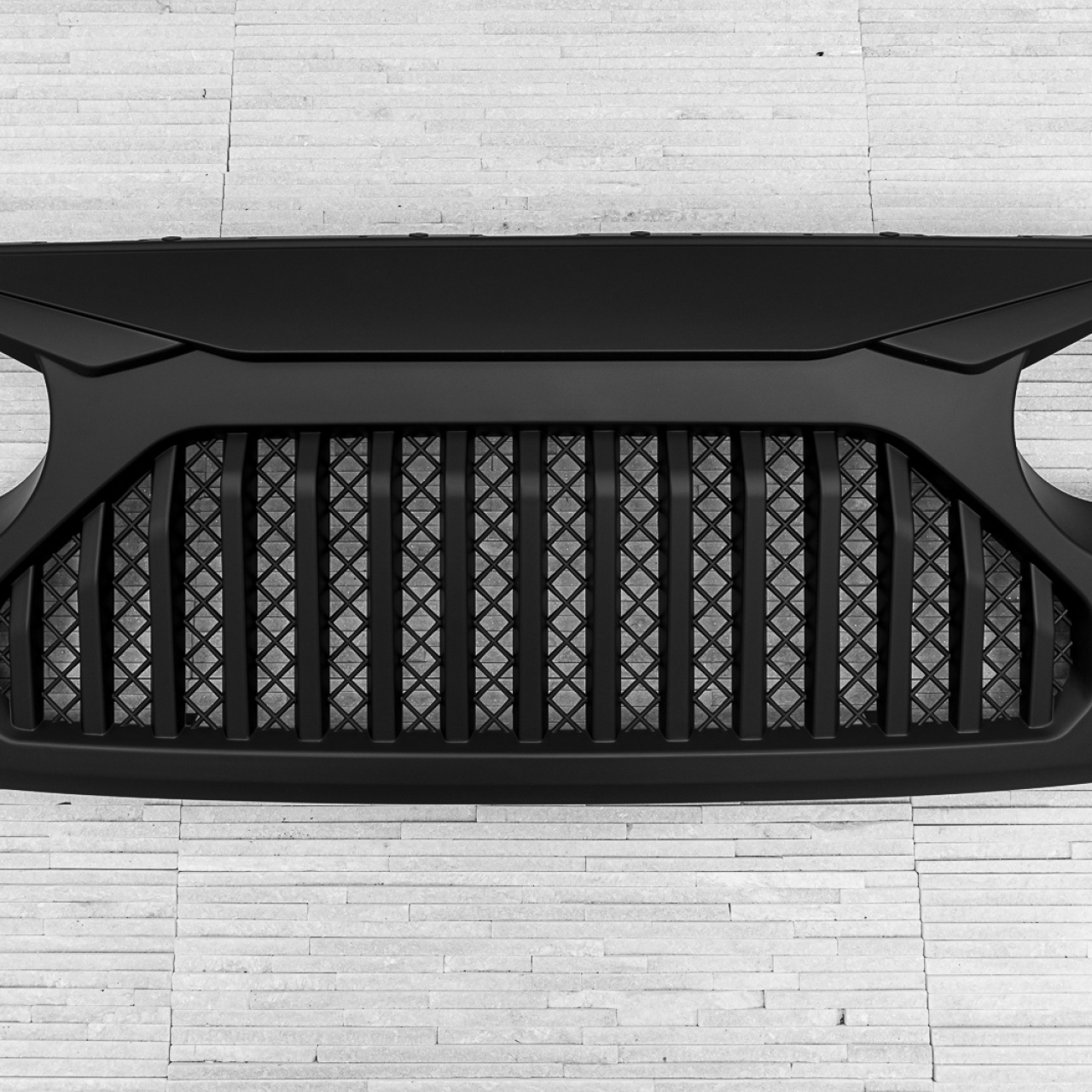 JEEP WRANGLER JL 2018+ ATRAPA CHŁODNICY GRILL CZARNY