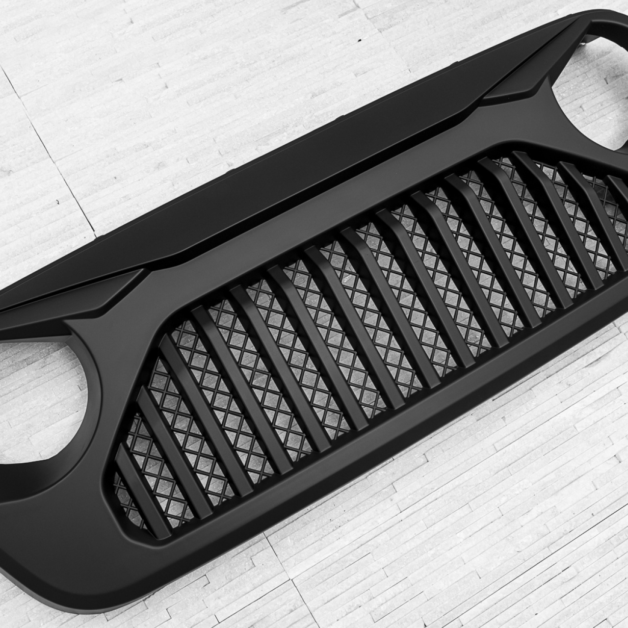 JEEP WRANGLER JL 2018+ ATRAPA CHŁODNICY GRILL CZARNY