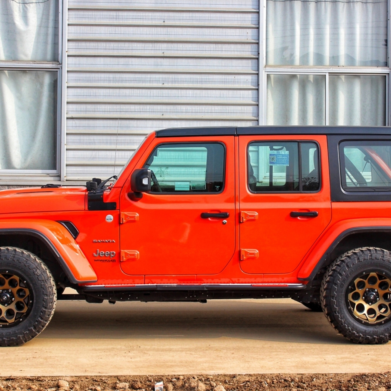 ZDERZAK PRZEDNI BRAVE JEEP WRANGLER JL 2018+