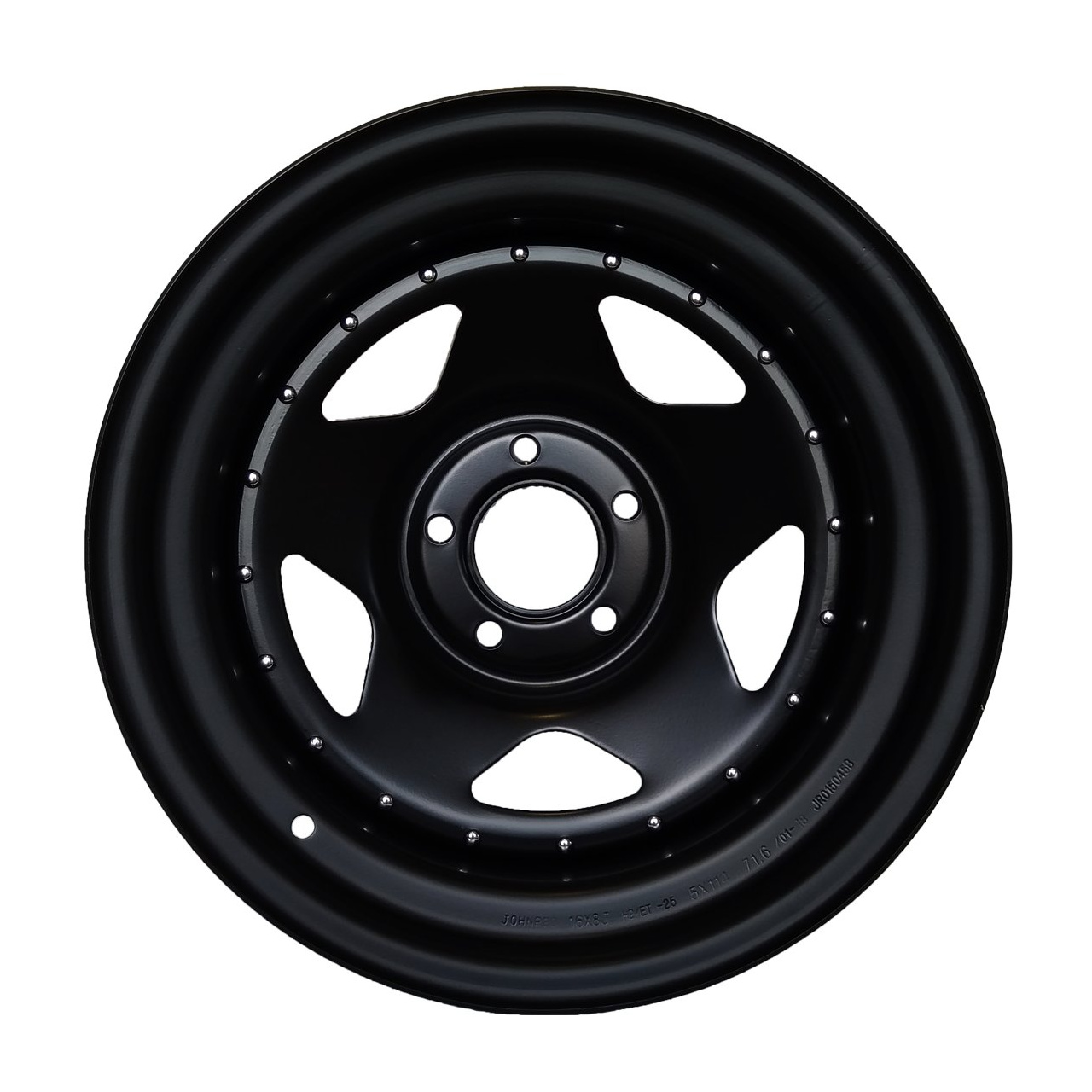 JOHN RED BLACK MAT A15 ET0 17x8 5x139,7 Dodge RAM