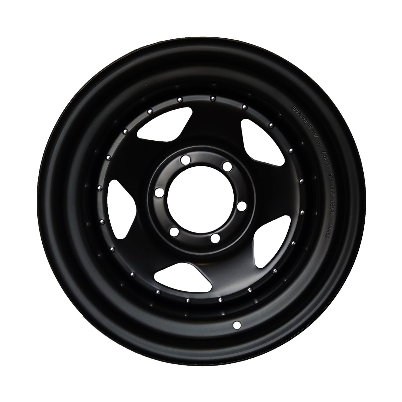 FELGI STALOWE CZARNY MAT 15X10 6X139,7 PATROL