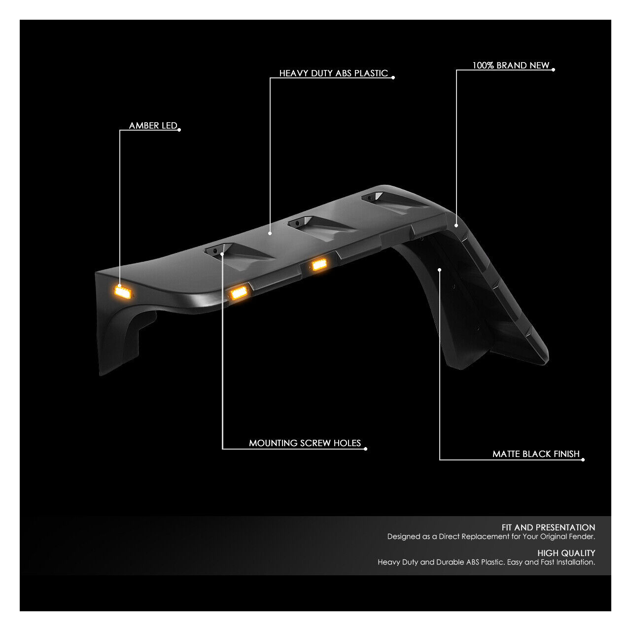 Poszerzenia Flary Hurricane 07-18 Jeep Wrangler JK