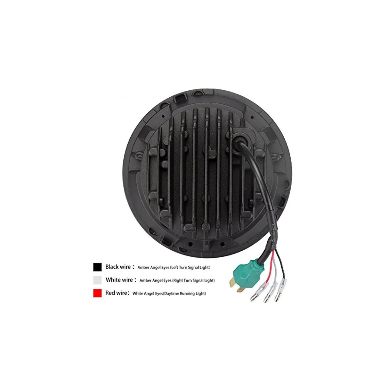  LAMPY PRZEDNIE LEDOWE 7'' JEEP WRANGLER JK 07-18
