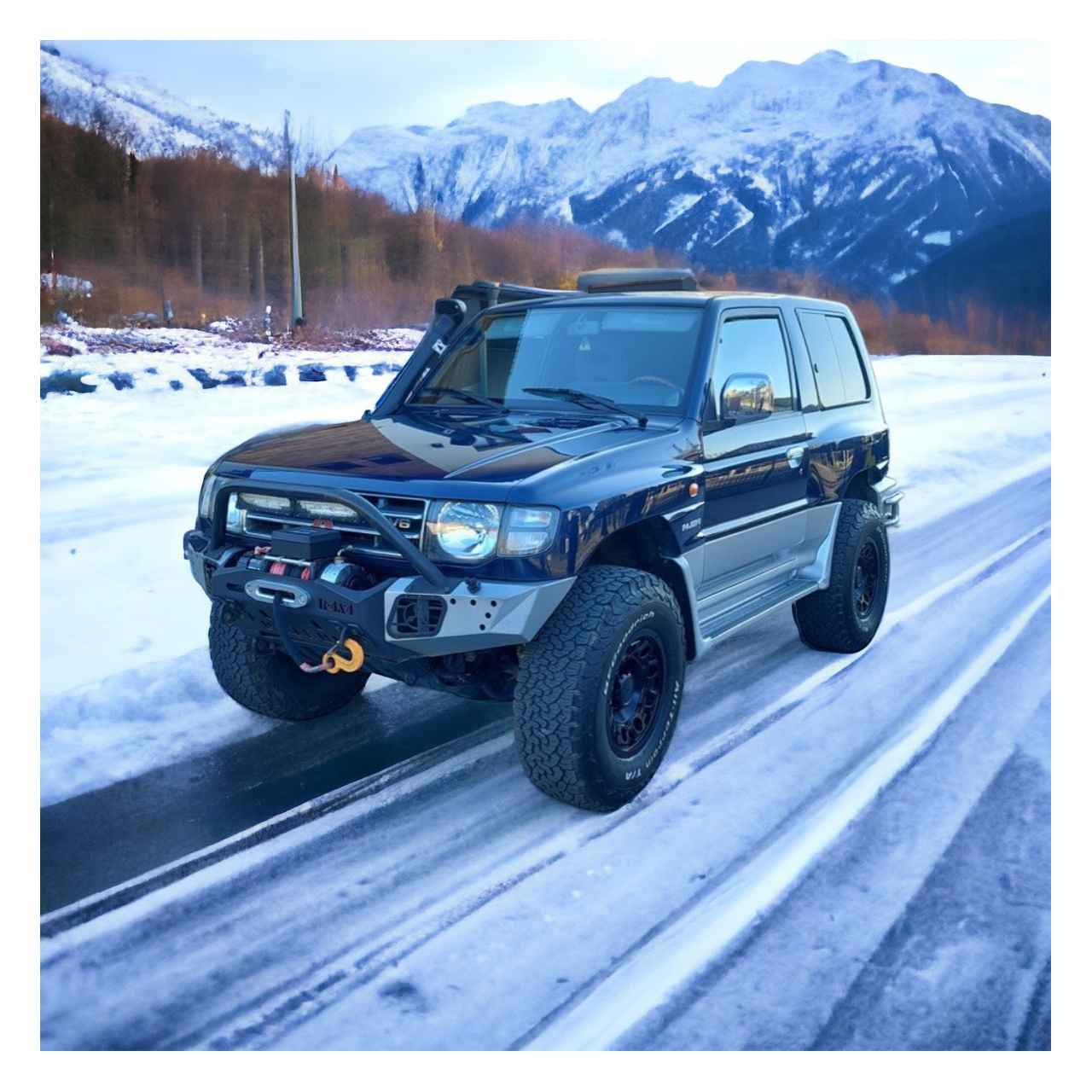 Zderzak przedni do Mitsubishi Pajero 2