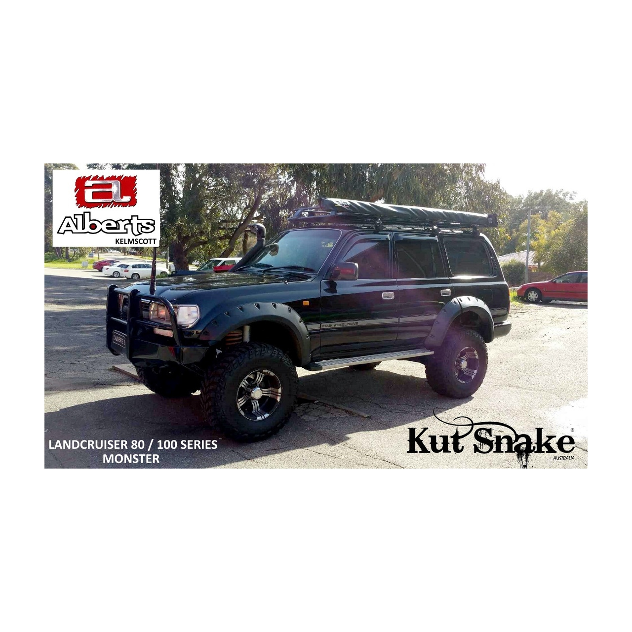 Poszerzenia błotników Toyota Land Cruiser 80 Monster szerokość - 95mm