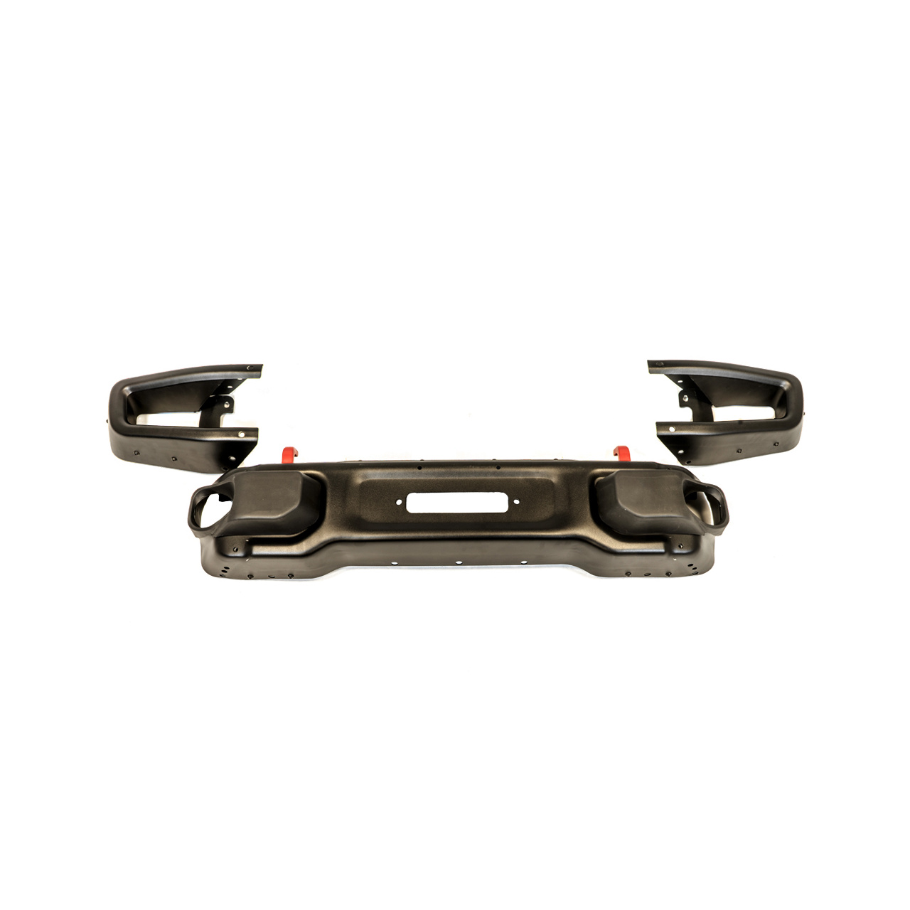 Zderzak przedni stalowy z płytą pod wyciągarkę i bullbarem John Red - Jeep Wrangler JK 07-18