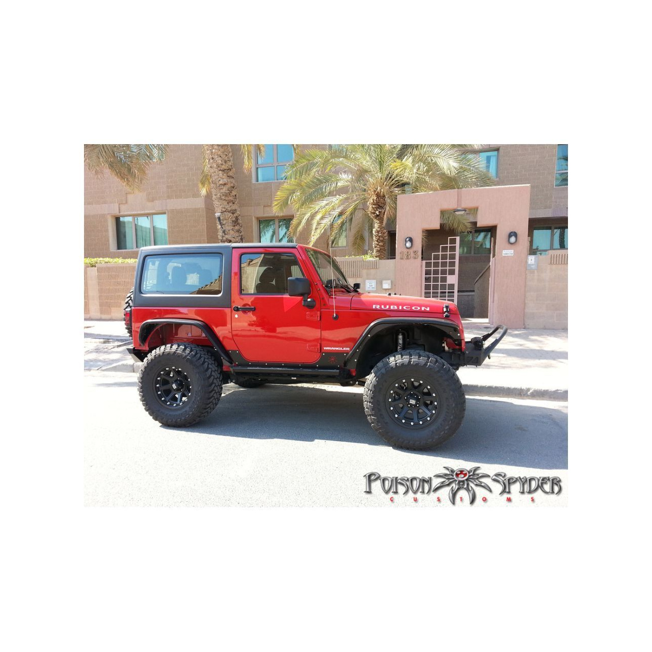 Podkładki gumowe pod osłony boczne - Jeep JK