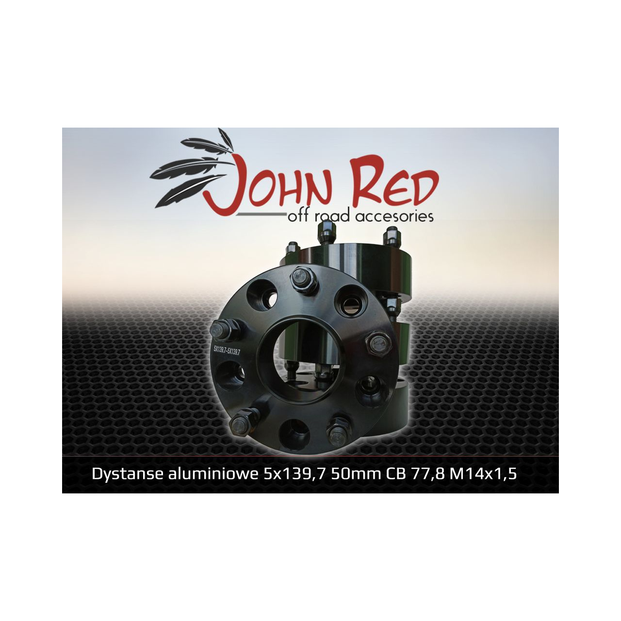 Dystanse 50mm 5x139,7 14/1,5 Dodge RAM 1500 2012-2018