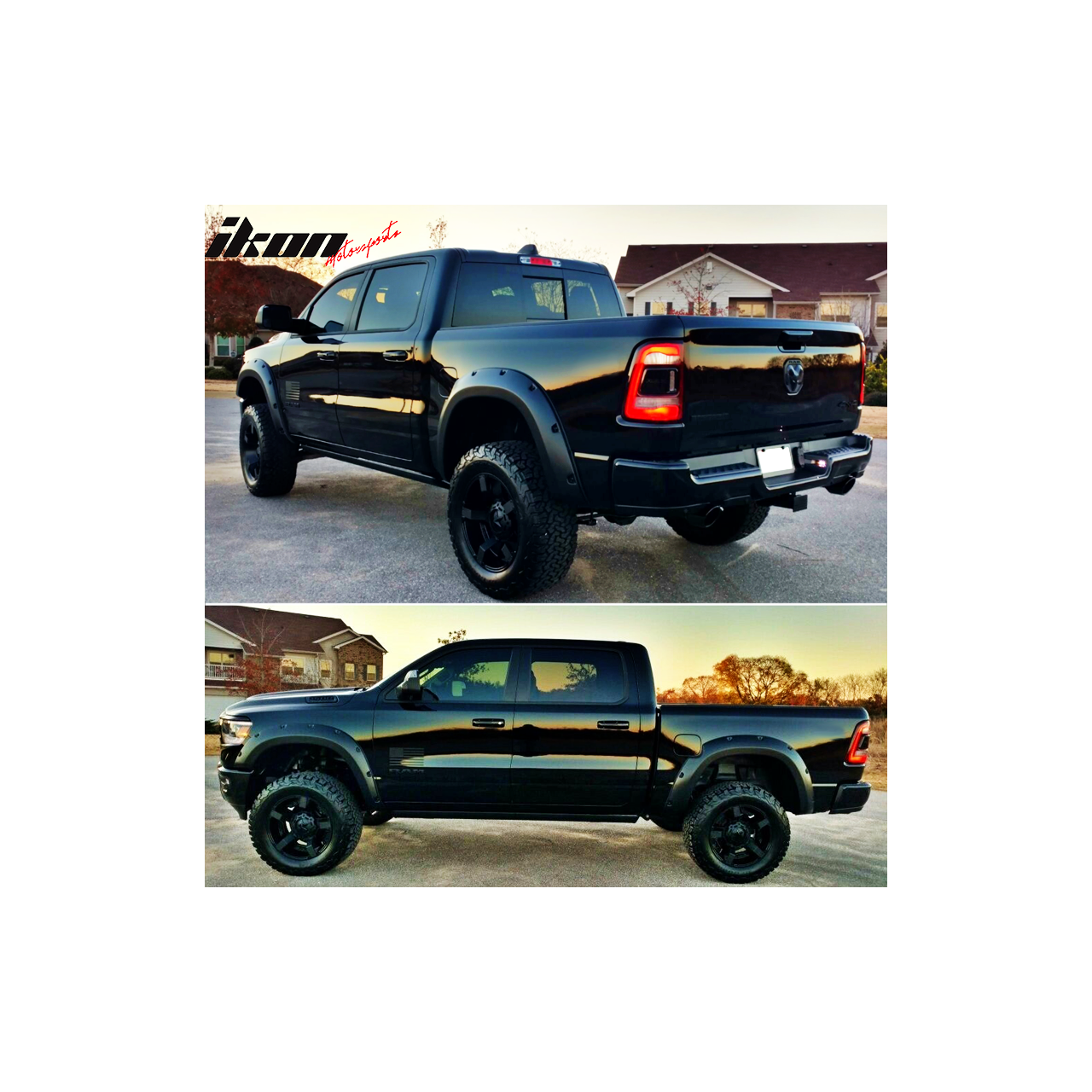 Poszerznia nadkoli, błotników - Dodge RAM 1500, 2019+