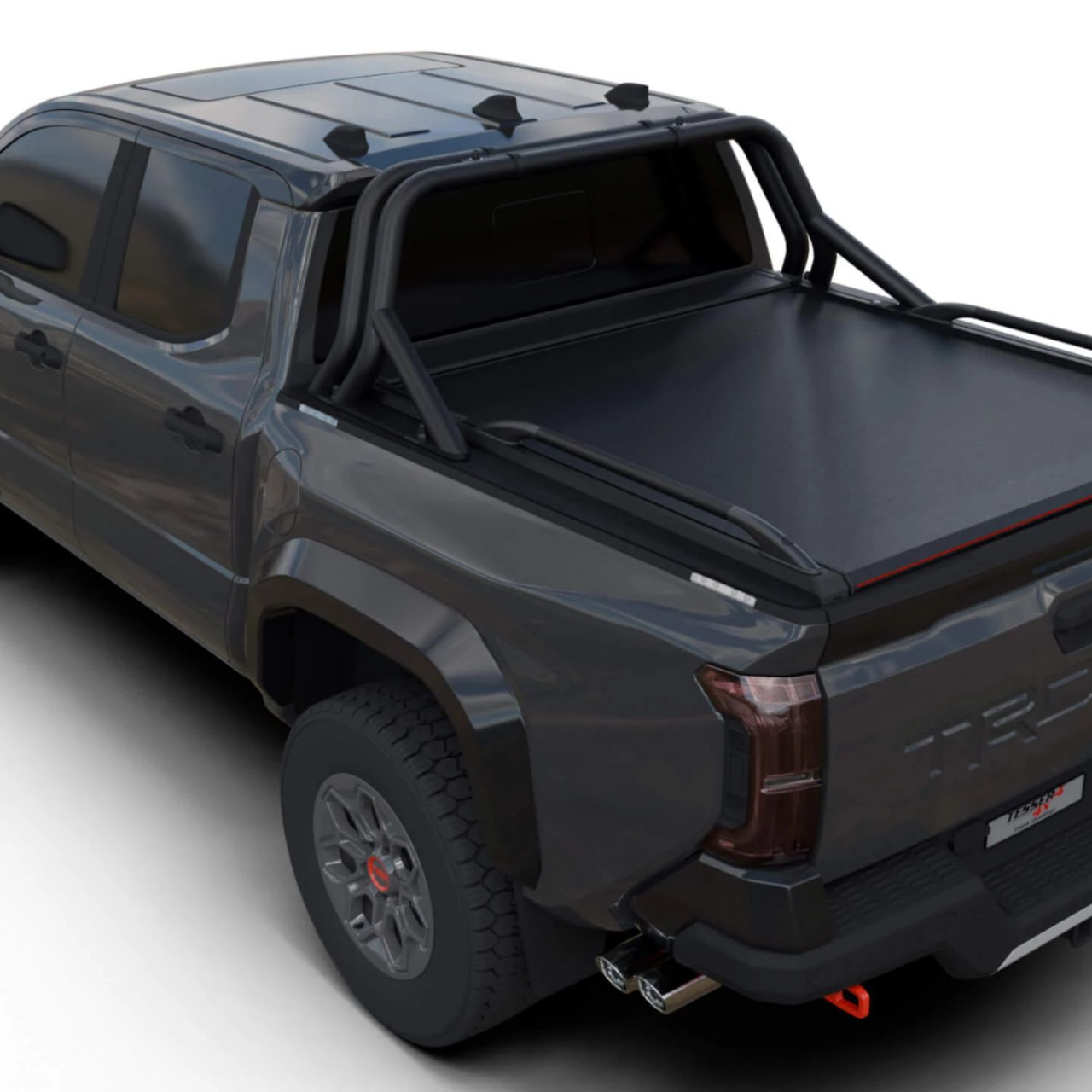 Tessera SE Manual - Roleta aluminiowa manualna Toyota Tacoma (2016 – 2023) 3rd Gen     Tylko wersja z krótką paką 5ft (około 150cm)  
