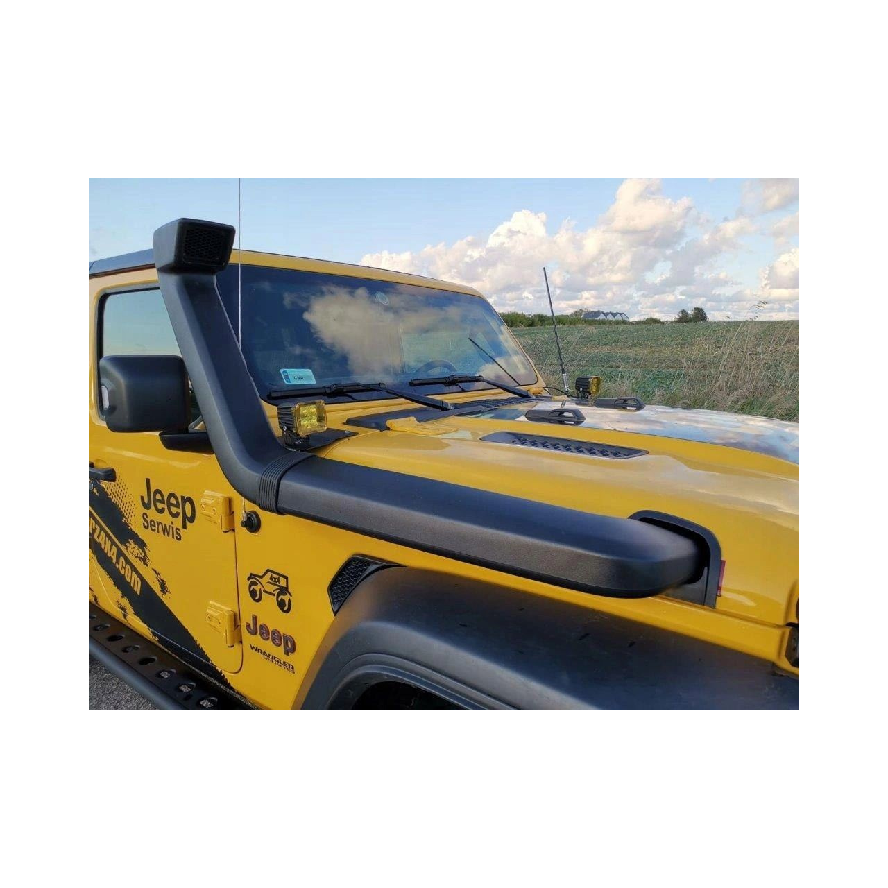 Snorkel, Wlot powietrza JEEP WRANGLER JL JT 2018+