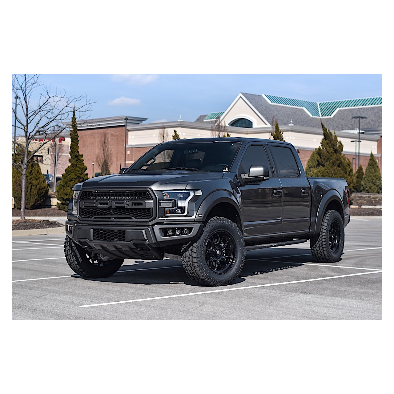 Felgi aluminiowe Fuel Tech Matte Black D670 18x9 5X150 ET 1 TOYOTA