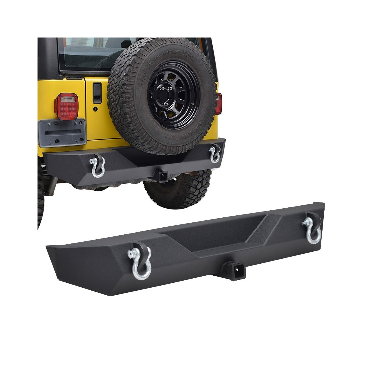 TYLNY ZDERZAK PARAMOUNT AUTOMOTIVE87-06 Jeep Wrangler YJ TJ