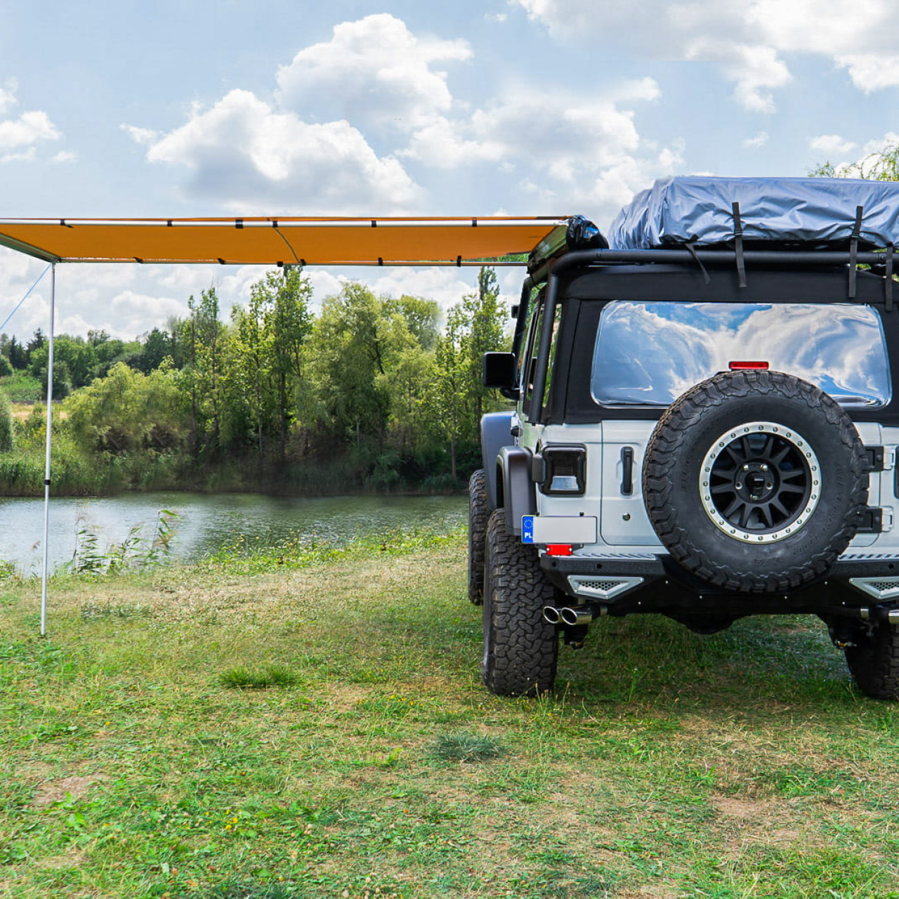 Tutystyczna markiza przeciwsłoneczna 3,5m x 2,5m