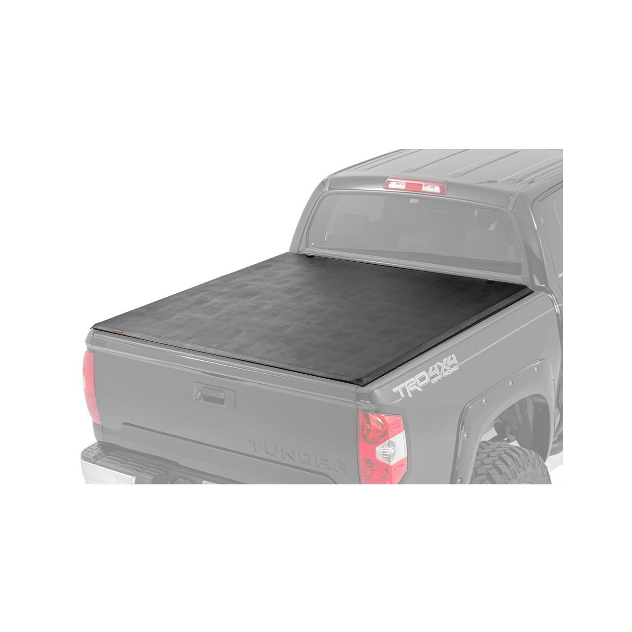 Miękka pokrywa skrzyni 5' 5" z systemem zarządzania ładunkiem Tri-Fold Rough Country - Toyota Tundra 07-