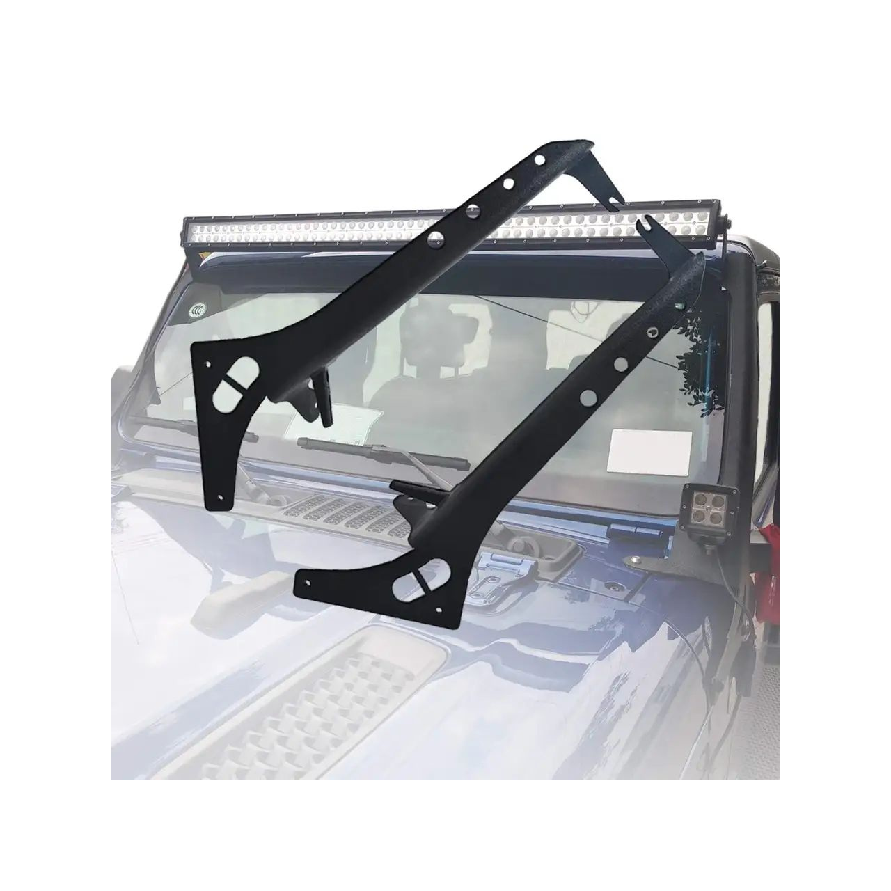 JEEP WRANGLER JL 2018+ mocowanie listwy LED 50-52"