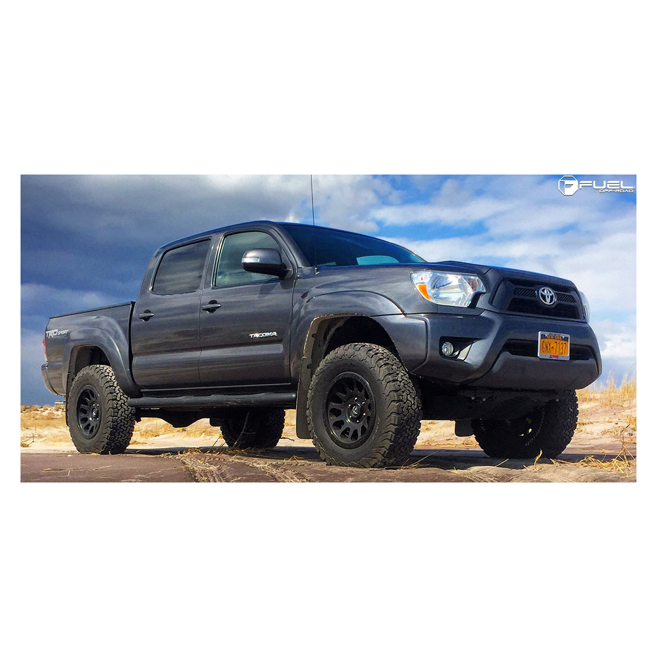 Felga Aluminiowa Fuel Vector Black 9x18 6x139.7 ET1 Toyota Ford