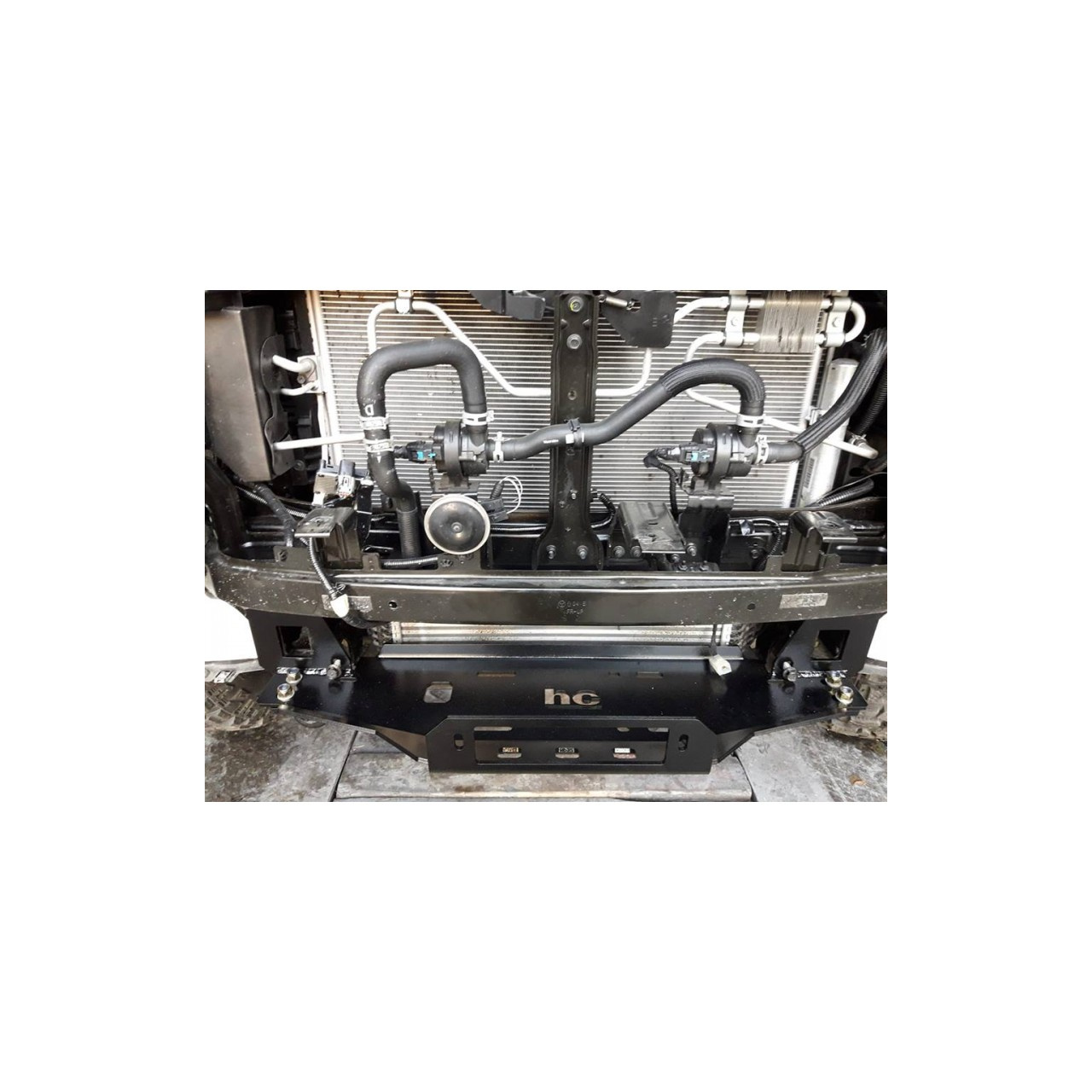 Nissan Navara D23 NP300 2015- płyta montażowa wyciągarki