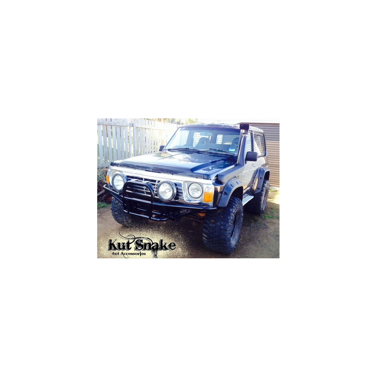 Poszerzenia błotników Nissan Patrol Y60 - szerokość 100mm