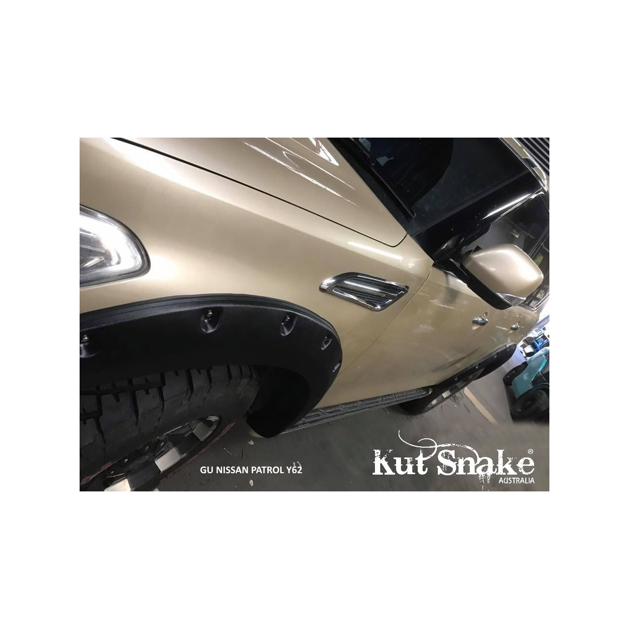 Poszerzenia błotników Nissan Patrol Y62 - szerokość 60mm