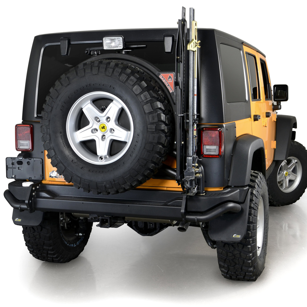 Mocowanie koła zapasowego zderzaka AEV - Jeep Wrangler JK 07-18