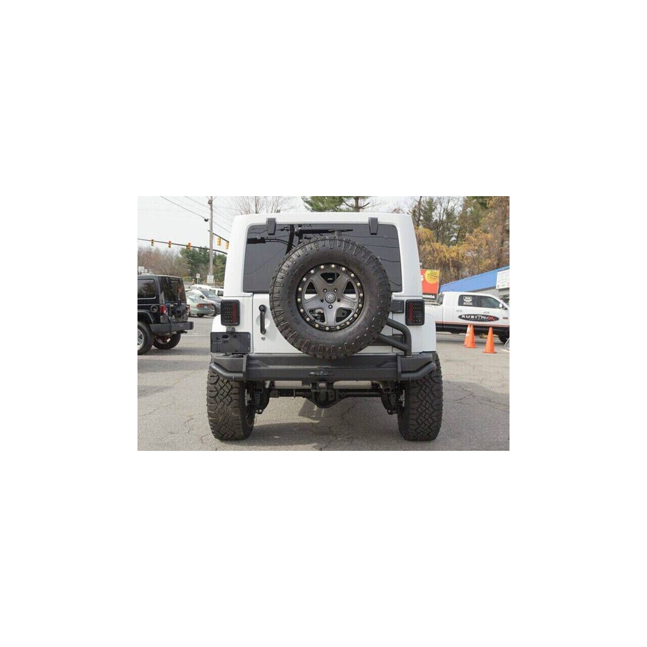 Mocowanie koła zapasowego zderzaka AEV - Jeep Wrangler JK 07-18