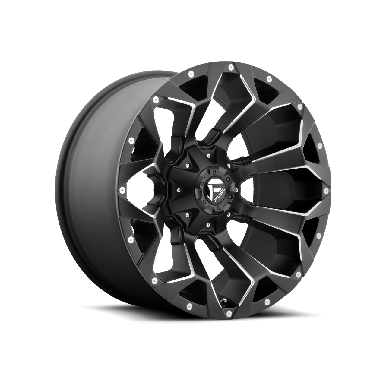 Felgi aluminiowe 17" Fuel Assault 17x9 ET-12 6x135/139,7 Matte Black Milled