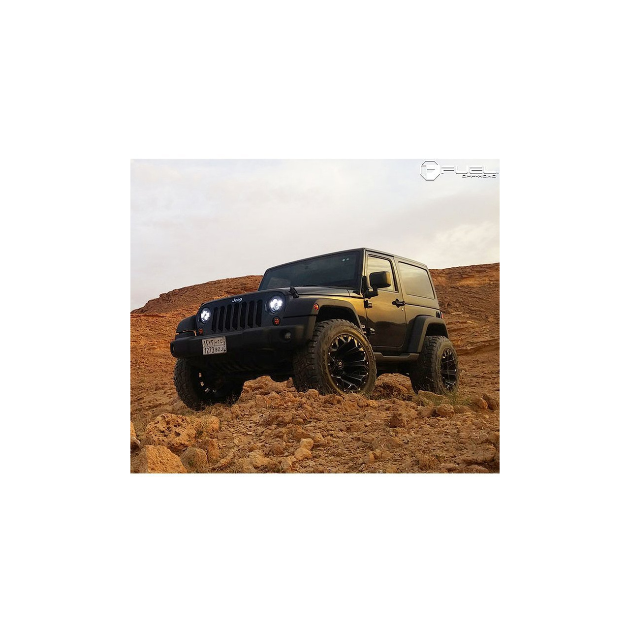 Felgi aluminiowe Fuel Assault 17x8,5 5x127 ET 25 Jeep Wrangler JK JL