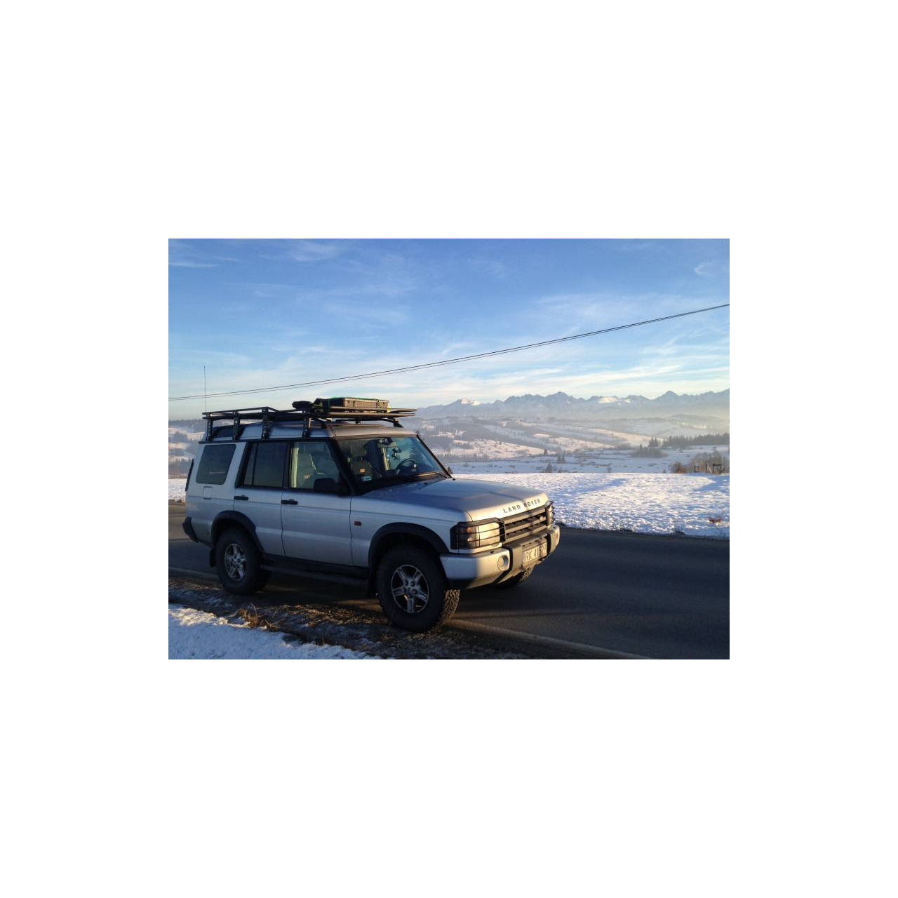 Bagażnik dachowy Land Rover Discovery TD5 bez siatki