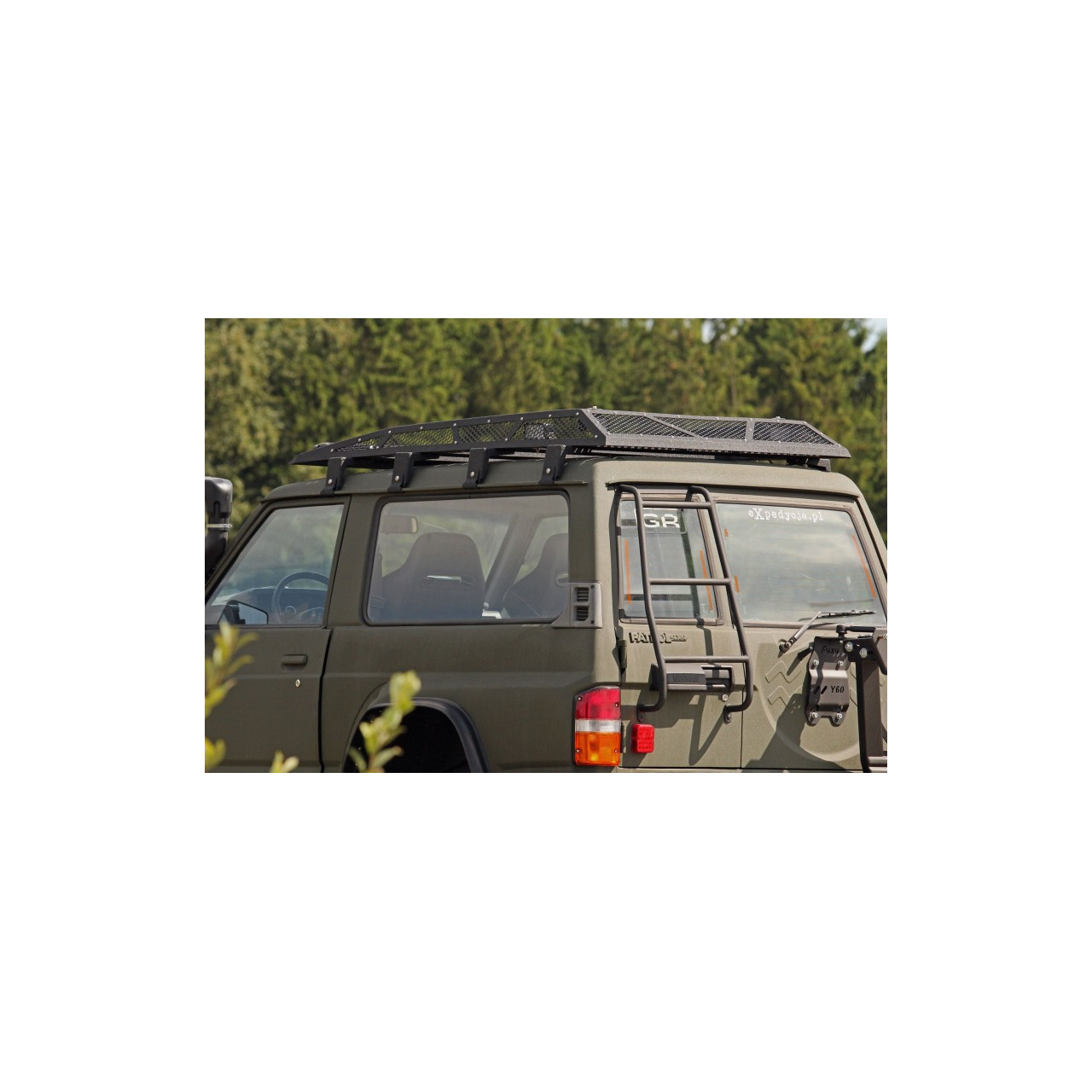 Bagażnik dachowy koszowy Toyota LC150 More4x4