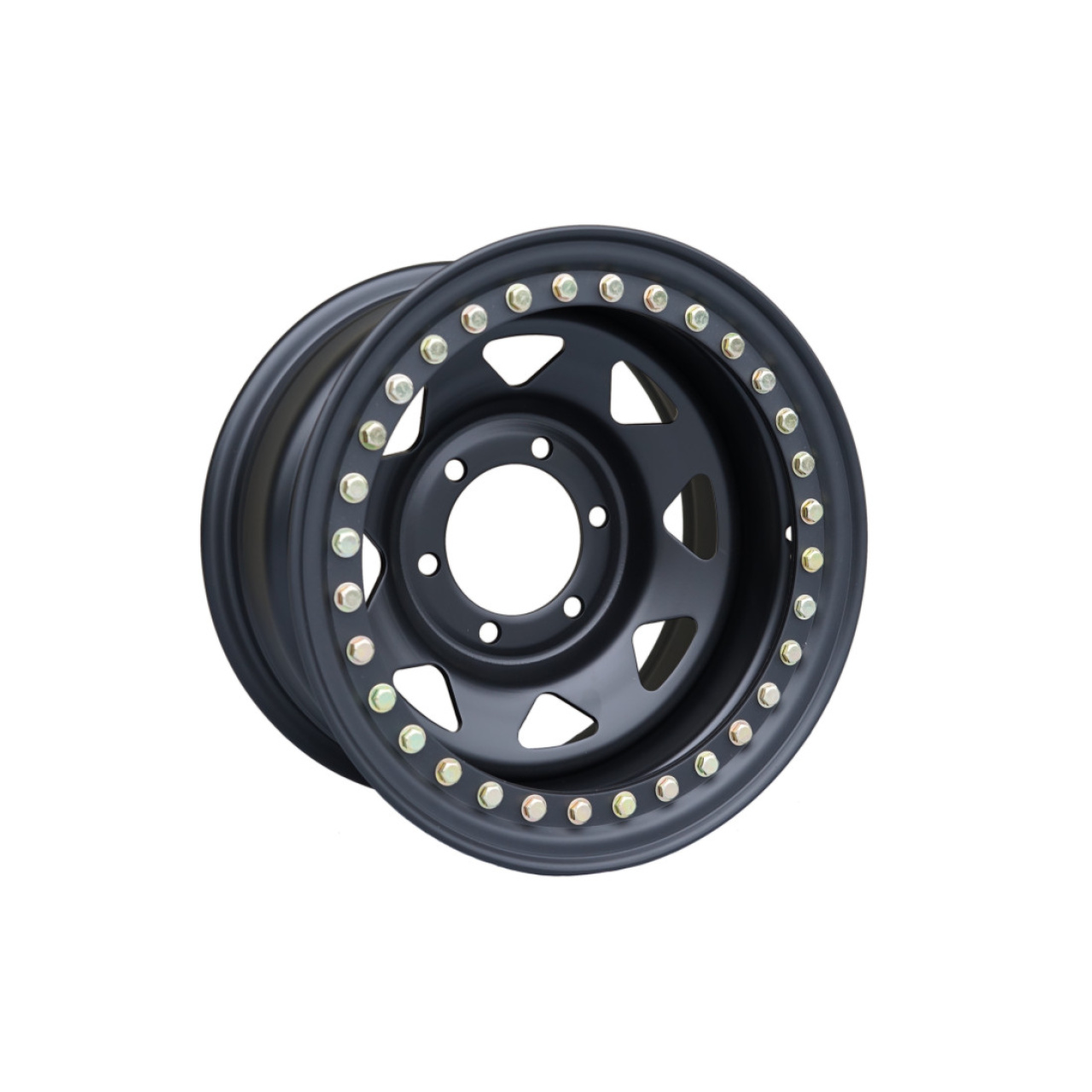 FELGI STALOWE CZARNE BEADLOCK 17X8 6X139,7 ET-25 CB110  