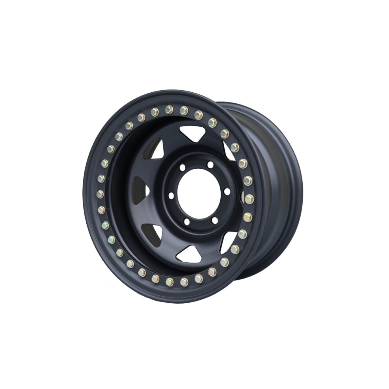 FELGI STALOWE CZARNE BEADLOCK 17X8 6X139,7 ET-25 CB110  