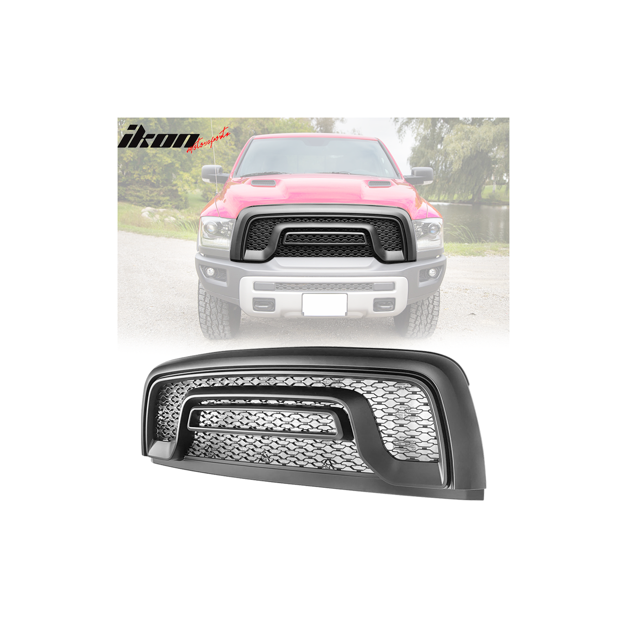 Grill atrapa Rebel style RAM 1500 2015-2018