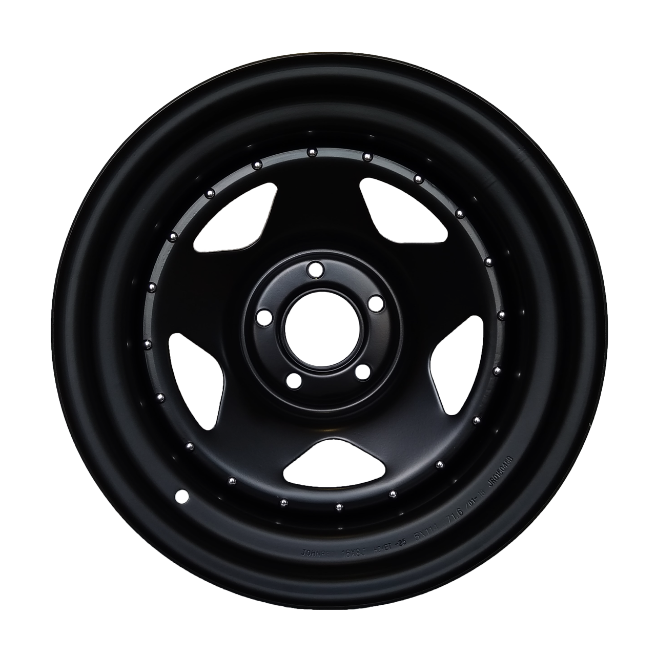 FELGI STALOWE CZARNY MAT 15X8 5X114,3 ET-10 JEEP CHEROKE