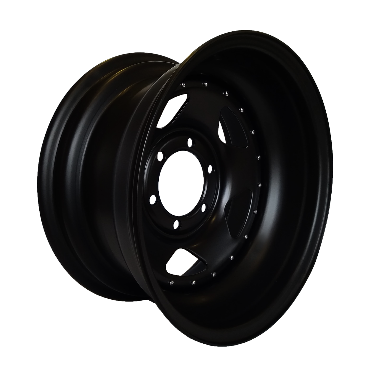 FELGI STALOWE CZARNY MAT 15X8 6X139,7 ET-28 PATROL