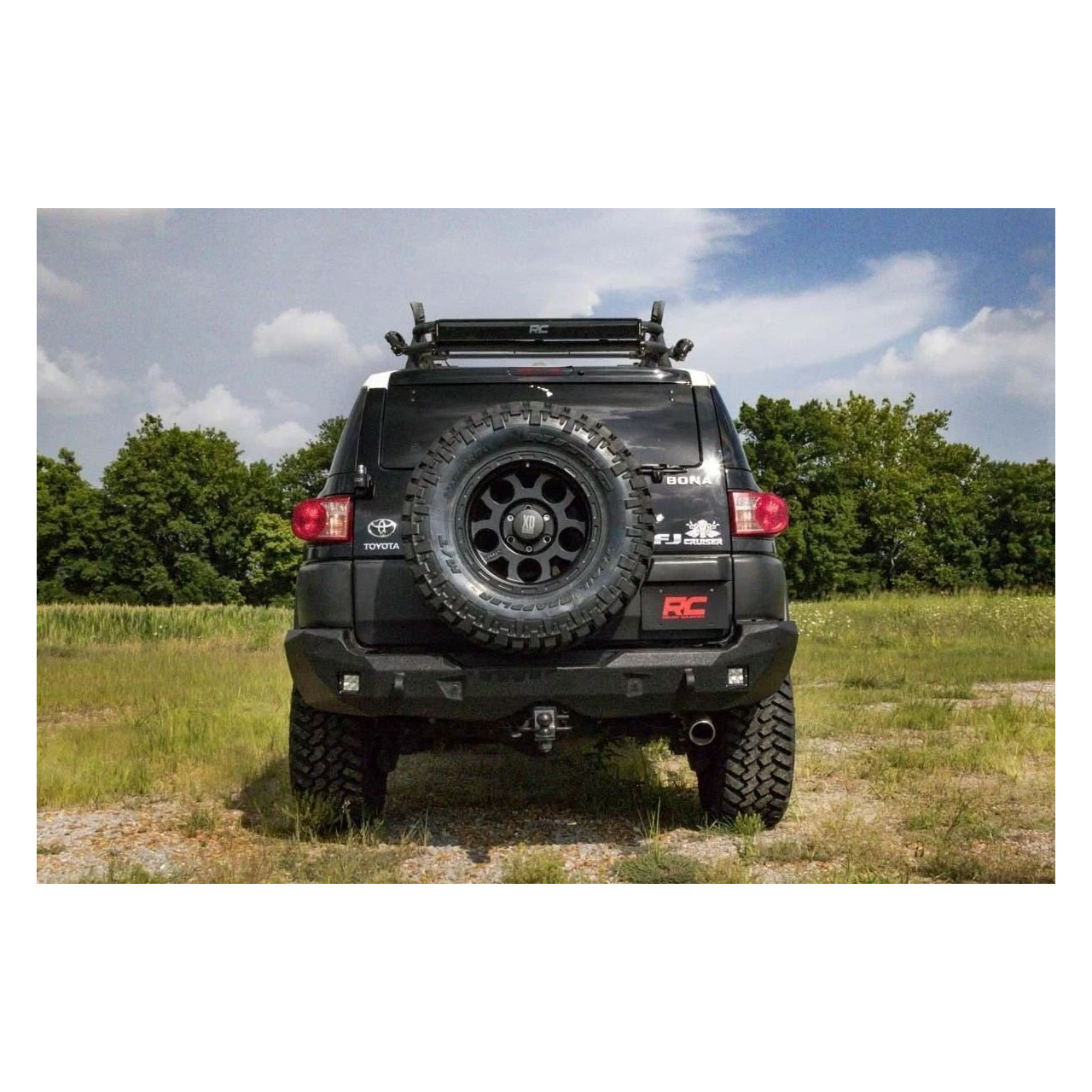 3'' rough country lift kit zawieszenie toyota fj cruiser