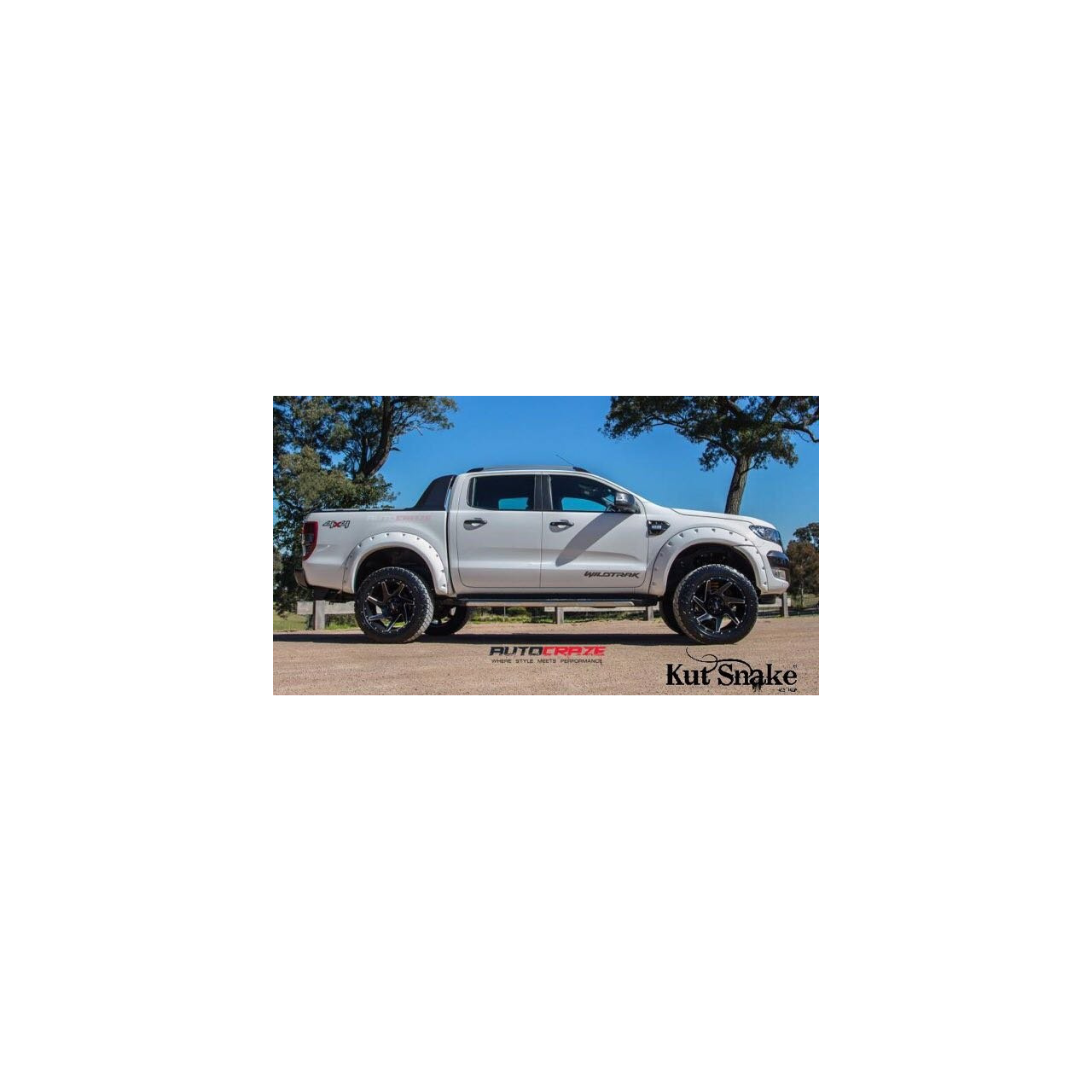 Poszerzenia błotników Ford Ranger PX szerokość - 55mm