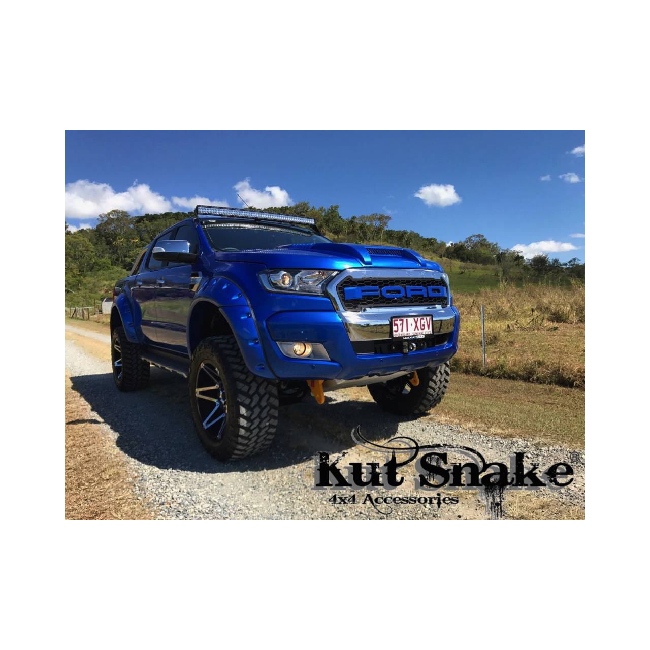 Poszerzenia błotników Ford Ranger PX Monster szerokość - 85mm