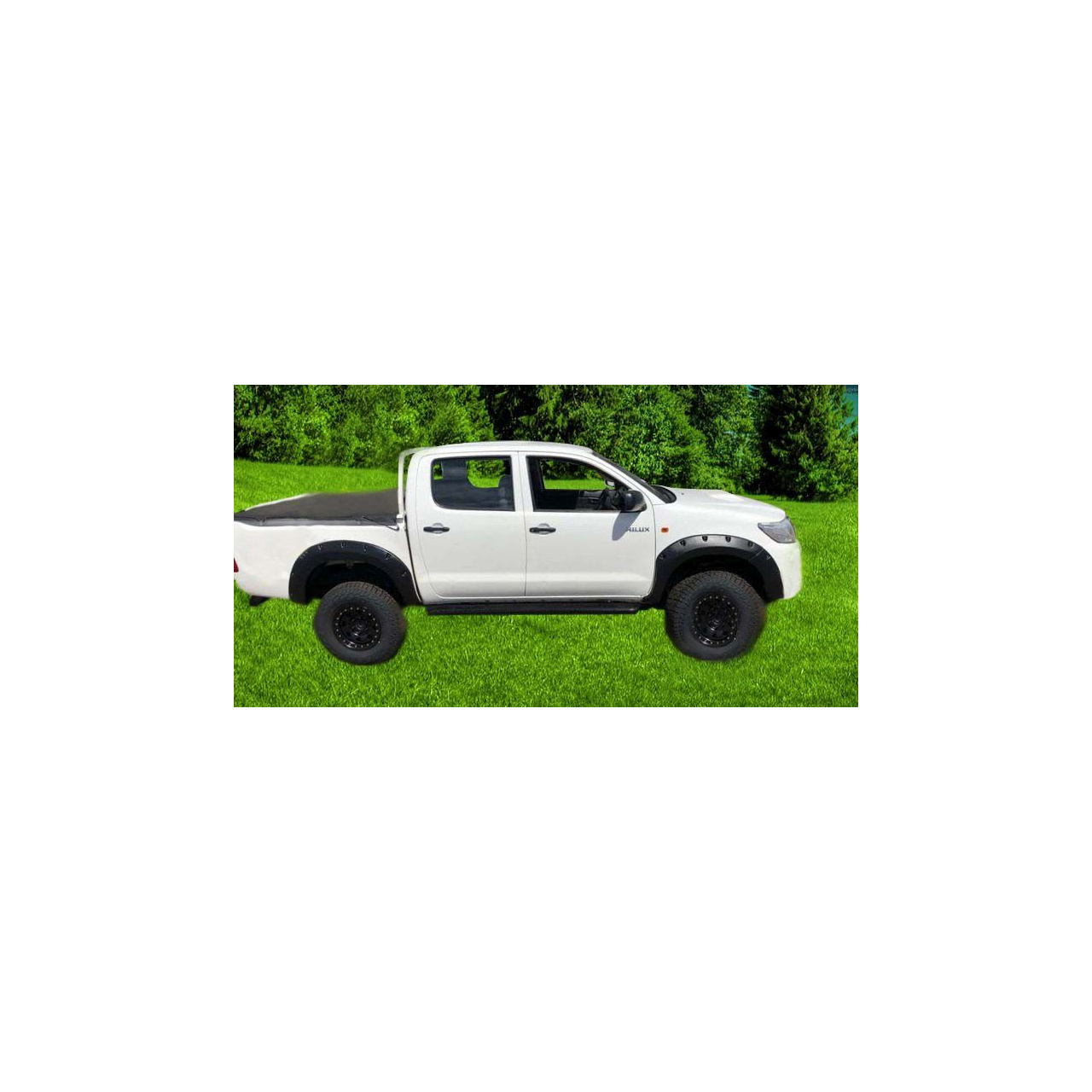 POSZERZENIA BŁOTNIKÓW 75mm TOYOTA HILUX 2005-2015