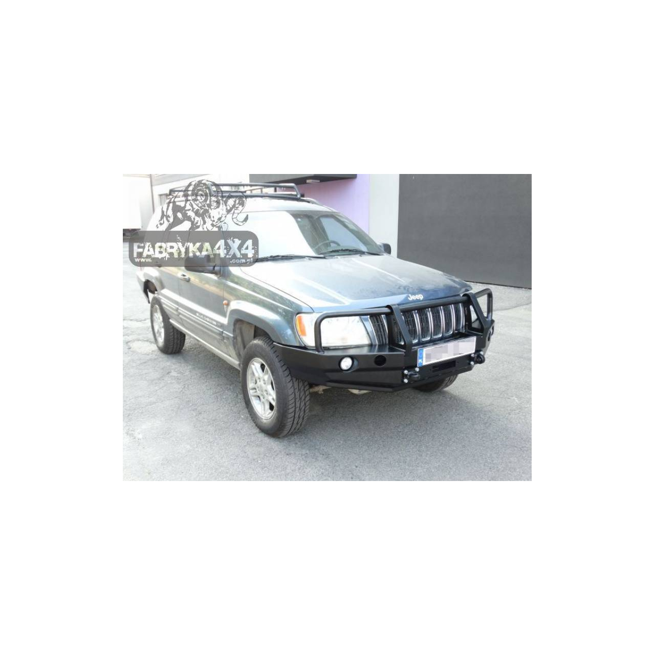 ZDERZAK PRZÓD Z BULLBAREM JEEP GRAND CHEROKEE WJ 99-04