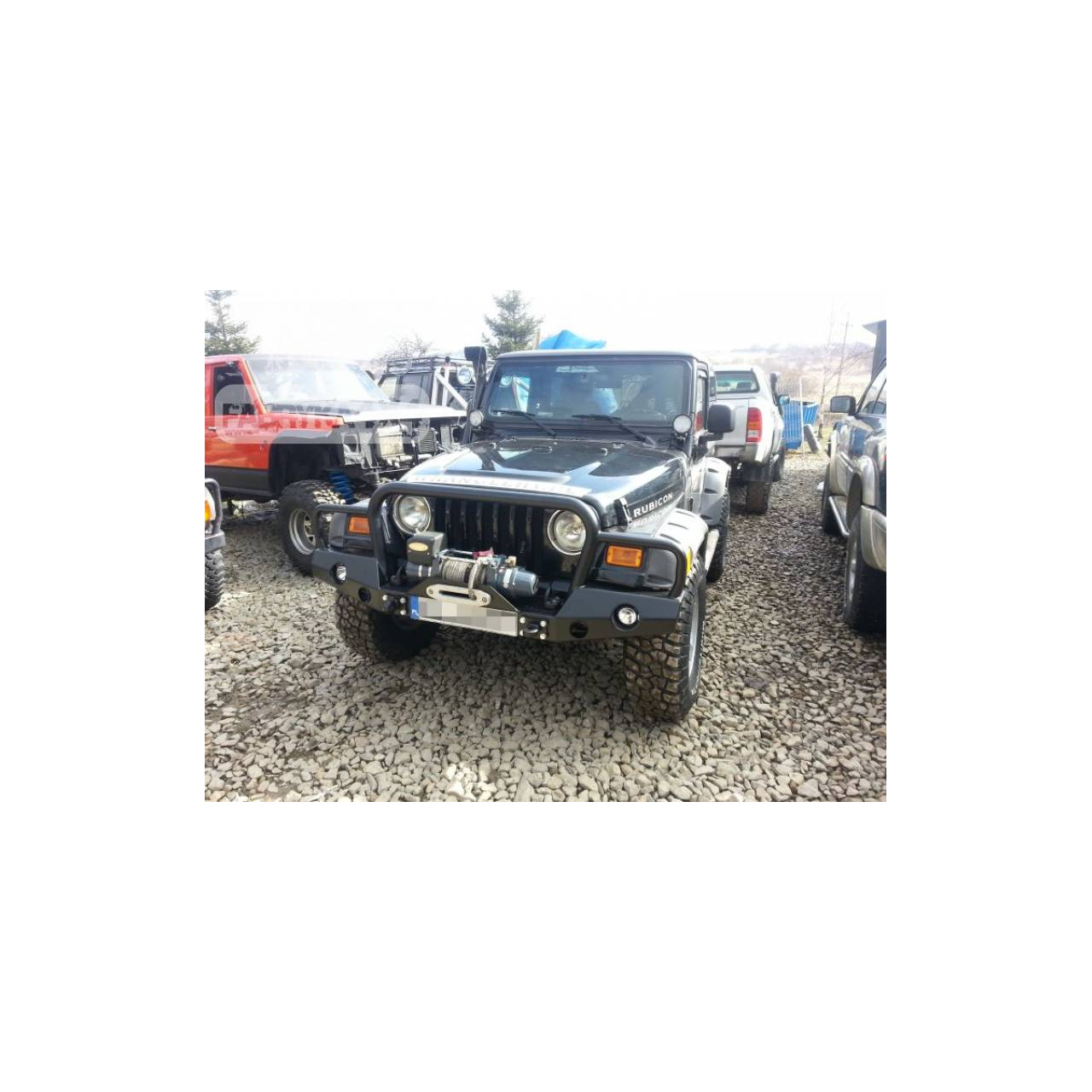 ZDERZAK PRZÓD Z BULLBAREM JEEP WRANGLER TJ 90-06