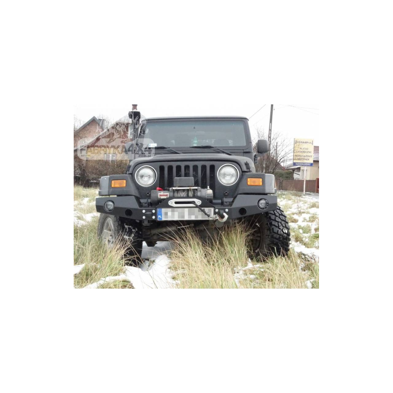 ZDERZAK PRZÓD BEZ BULLBARA JEEP WRANGLER TJ 90-06