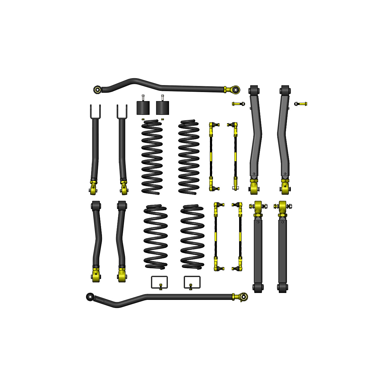 Lift Kit Zawieszenia 2.5" Premium Clayton - Jeep Wrangler JL