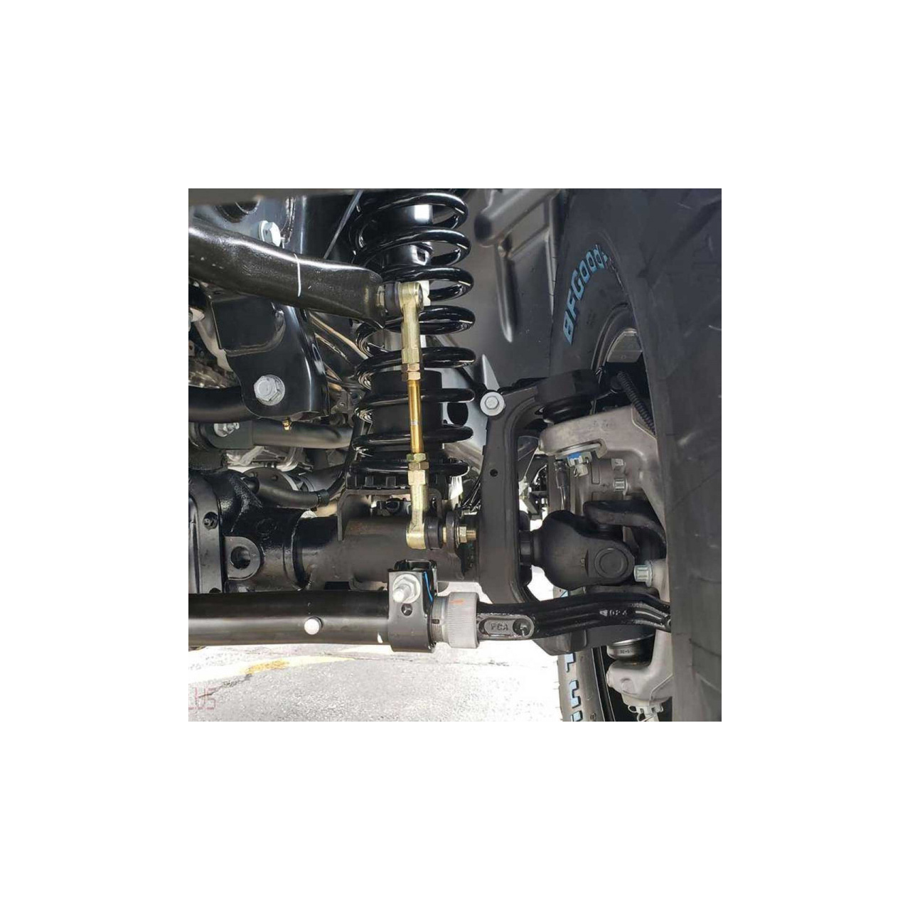 Łączniki stabilizatora regulowane przód Clayton Off Road Lift 2,5-3,5" Wrangler JL 2018+