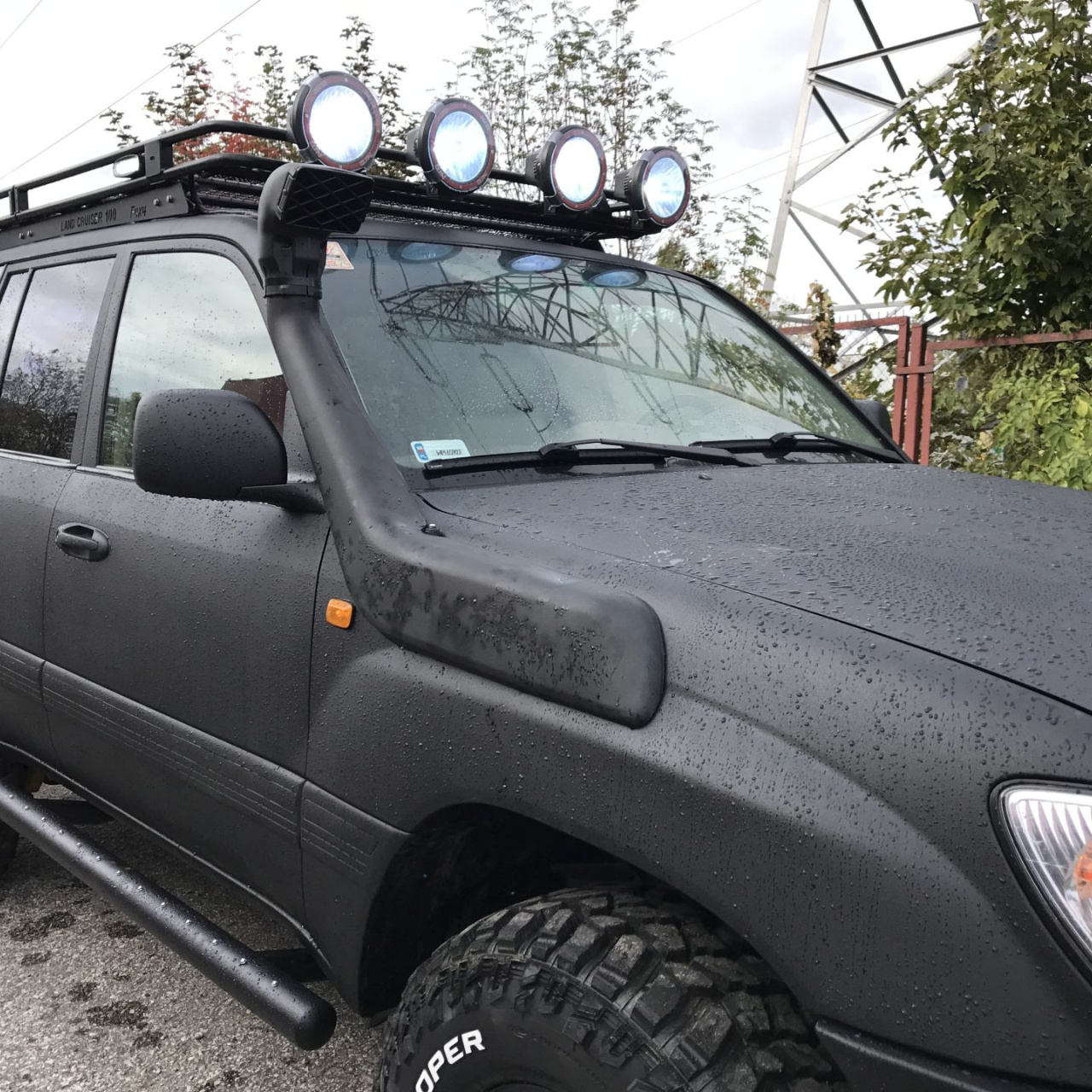 FELGI CZARNY MAT 16X8 5X150 ET0 TOYOTA LC100