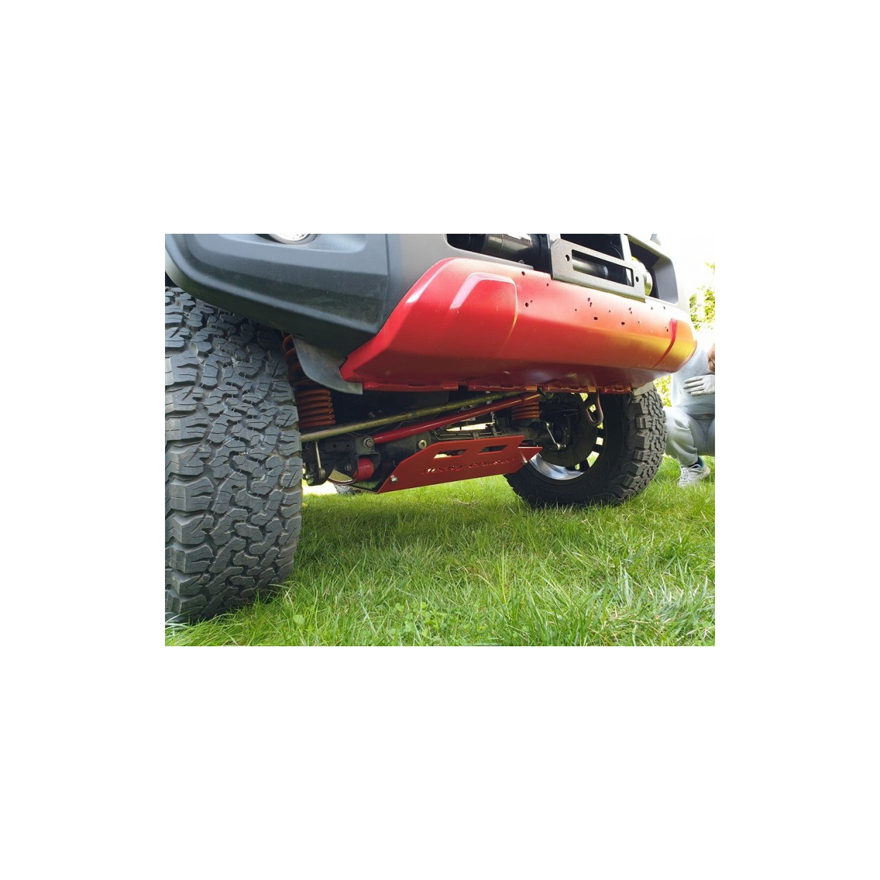 Osłona silnika, drążków i przedniego mostu Suzuki Jimny 2018- aluminiowa