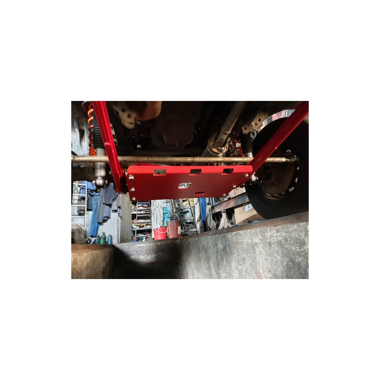 Osłona silnika, drążków i przedniego mostu Suzuki Jimny 2018- aluminiowa